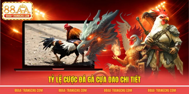 Tỷ lệ cược đá gà cựa dao chi tiết